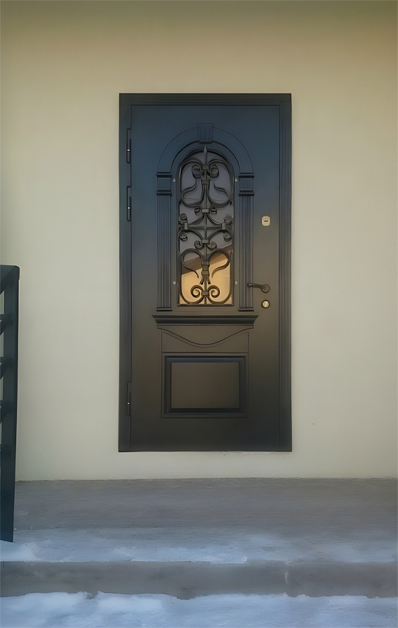 Стальная уличная дверь