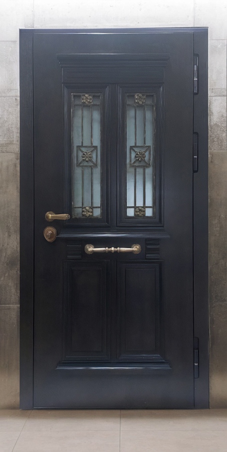 Дверь с двумя стеклами