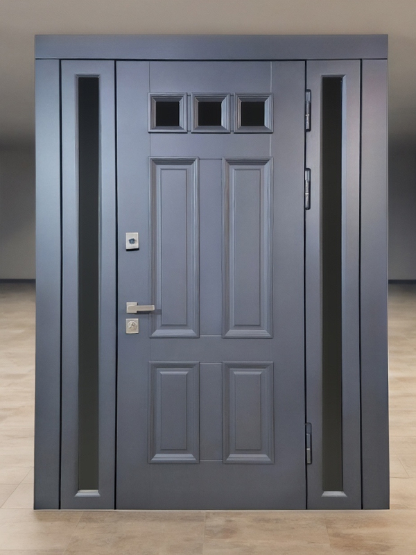 Дверь с боковыми вставками